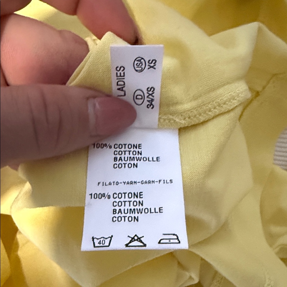 Fabiana Filippi Yellow Women's Tank Top - Picture 8 of 8